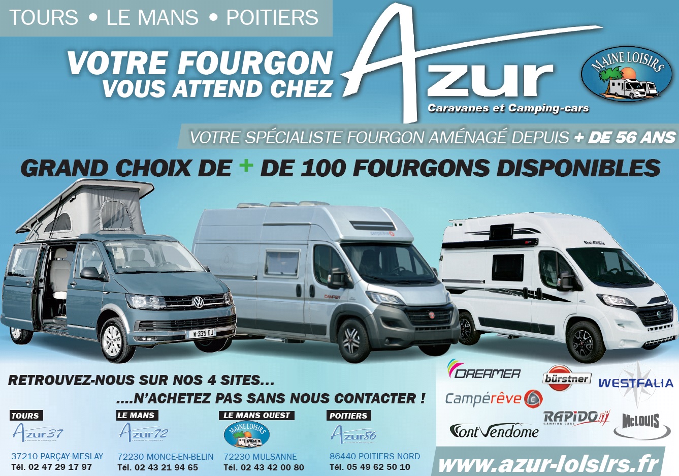 azur tours camping car